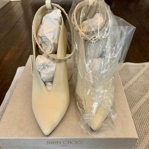 Jimmy Choo LARK 100, Calf, Linen